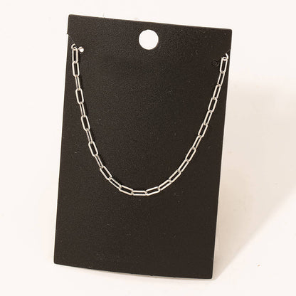 Gold Dipped Chain Link Necklace: