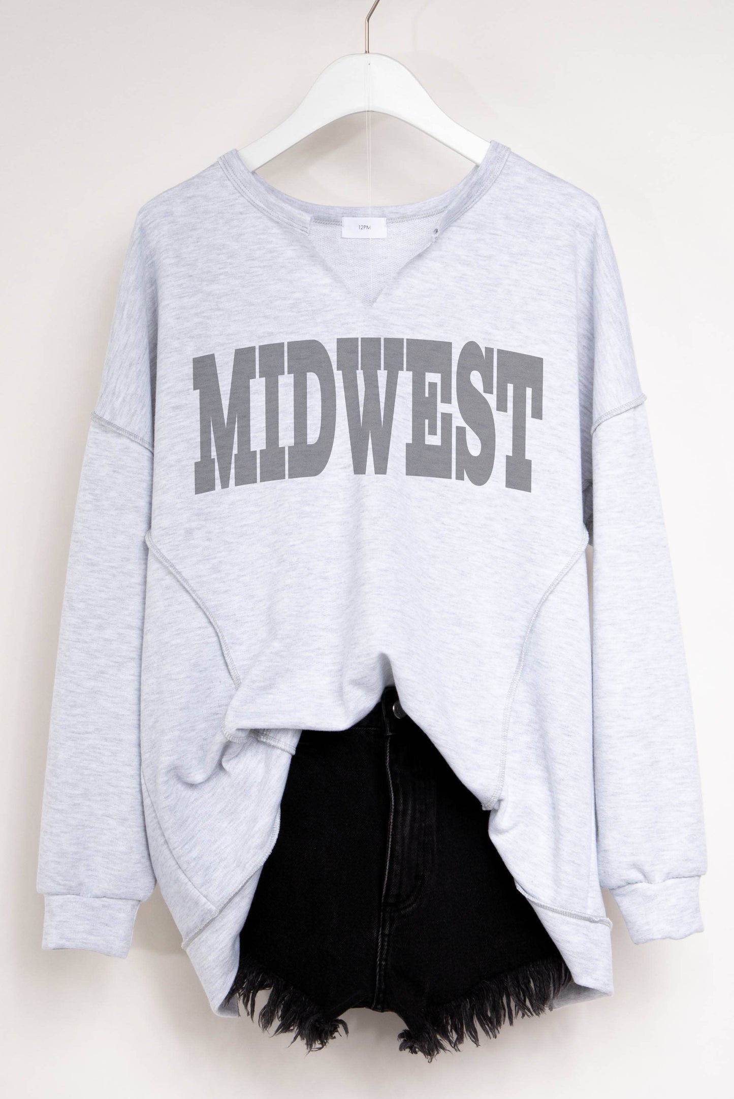 Midwest Graphic Light Sweater
